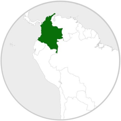 Colombia map
