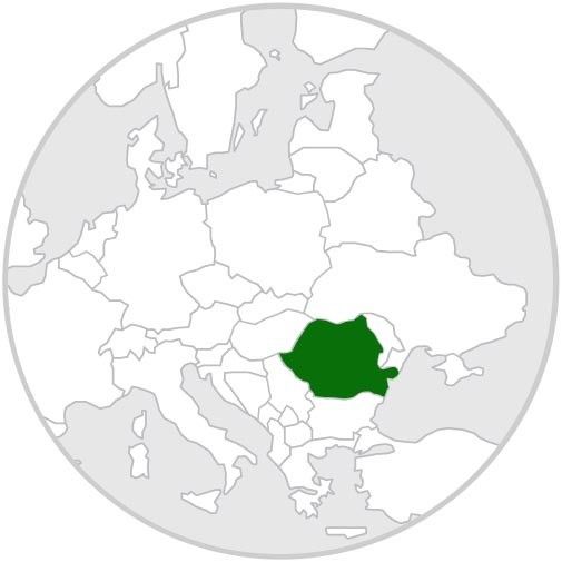 Romania map